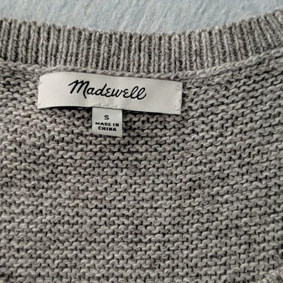 Madewell Grey Sweater - Picture 5 of 8